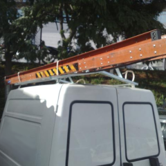 Bagageiros suporte porta escadas