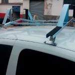 Porta-escada para veículo