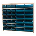 Estante gaveteiro para ferramentas